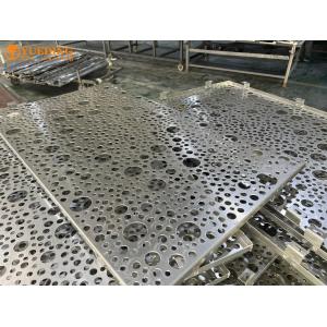 3mm Perforated Aluminum Sheet PVDF Finished Fireproof Customizable