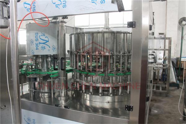 Fruit Juice Glass Bottle Filling Machine With PLC Control Precision Filling Level