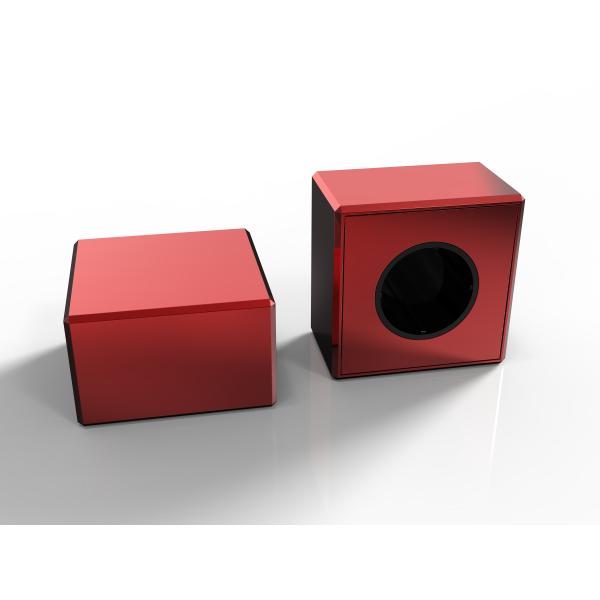 Creative Wheel Zamac Perfume Bottle Cover Purple Stone 15mm Gold Metal Zinc Alloy