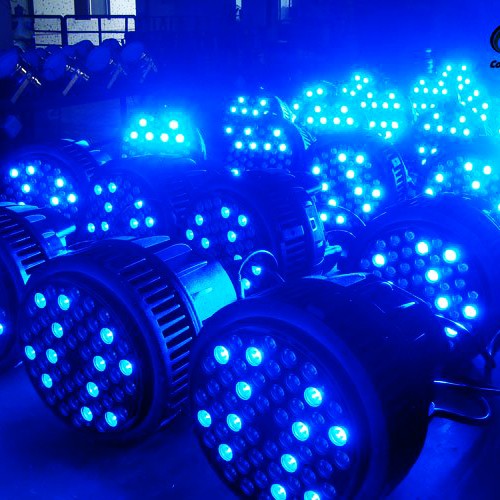 54 * 3w Rgbw IP65 DJ Led Par Lights DMX Stage Lighting Par Cans Waterproof