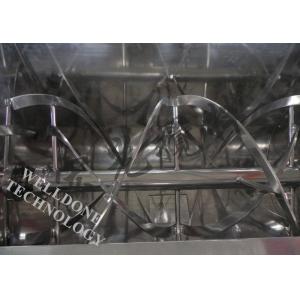 SUS316L Ribbon Blender Machine , High Mixing Precision Spiral Ribbon Mixer