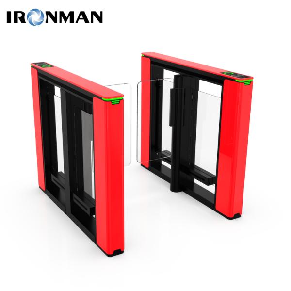 Stainless Steel Turnstile Speed Gate Remote Control Indoor Office Anti Tailgating Fast Exit High Security RFID