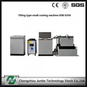 China Easy Operation Metal Coating Line Tilting Type Small Coating Machine White / Gray Color wholesale