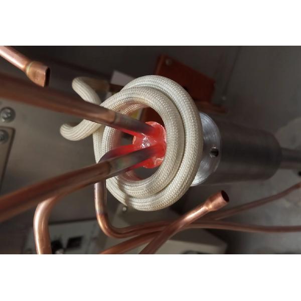 Double Station Automatic Brazing Machine High Frequency Induction For Aluminum Welding