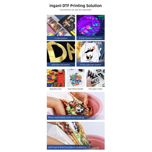 EPSON I1600-A1*2 DTF Printer Machine High-Speed And High-Precision Print Heads