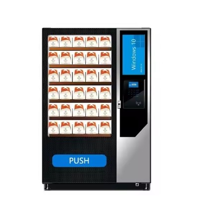 Smart Digital Coffee Juice Ice Vending Machine With Frankincense Pizza Option