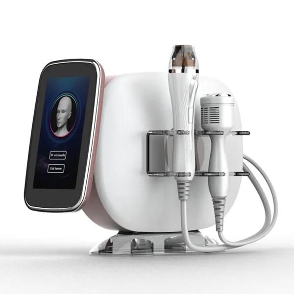 MJ0002 Multifunction 2 In 1 Insulated Needle With RF Miconeedle Portable Facial Skin Tightening RF Machine