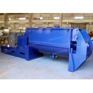 China Horizontal Powder Ribbon Blender , Easy Maintenance Batch Powder Blender on sale