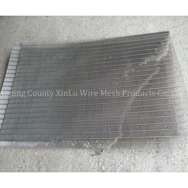 Wire Wrapped Screen Panel V Wire 2.5x4mm for Wire Mesh Filter Applications