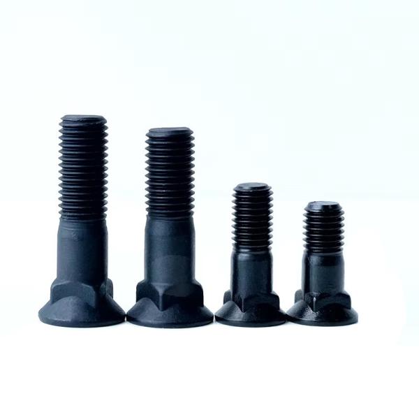 Blade Screw Plow Bolt 5P8823 Bucket Tooth Plow Bolts And Nuts 3/8"-1"3/8 10.9Grade 826-00303 1340-0701
