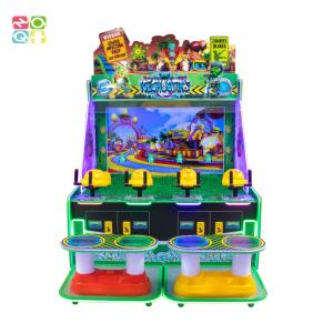 China 500W Ticket Redemption Game Machine Coin Op 4 Player Water Shooting Game Arcade Machine wholesale