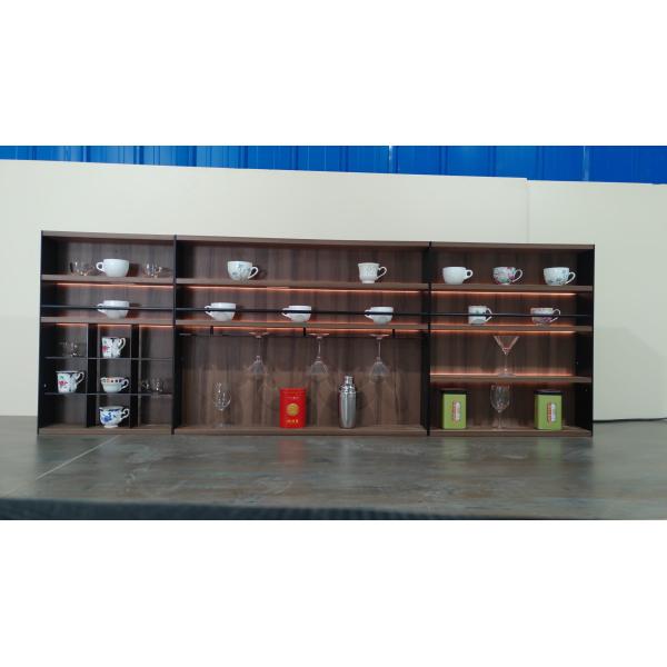 Multi-Purpose Aluminum Book Shelf Display Shelves Cabinet For Books Led Light Strip Display