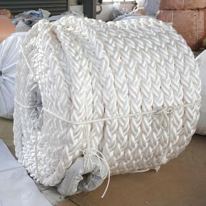 64mmx220m Marine Hawser 8 Strand Polypropylene Multifilament Rope Mooring Rope
