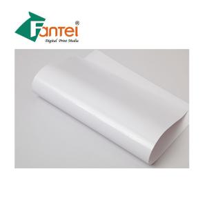 China Matte Hot Laminated Banner 320 GSM , PVC Advertising Printing Material wholesale