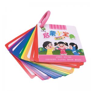 China 57*87mm Learning Flash Cards , OEM Baby Learning Picture Cards wholesale