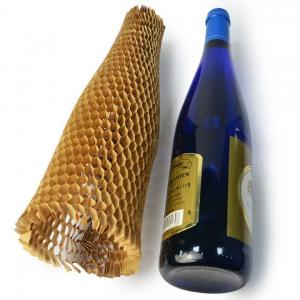 China Compostable Honeycomb Packing Paper For Wine Cushioning Wrap Paper Roll wholesale