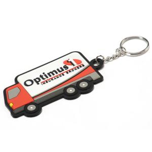 China Advertising Promotional Gifts Personalized Soft Touch PVC Rubber Keychains With 2D/3D Moulded or Printed Custom Logo wholesale