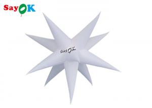 China 1.5m 16 Colors Changing Led Lights Inflatable Star For Wedding Stage Party Decoration wholesale