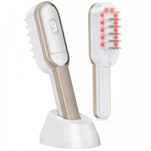 China Top Selling Hair Portable Rechargeable Laser Hair Care Comb Hair Growth Care Treatment Vibration Massage Laser Comb wholesale