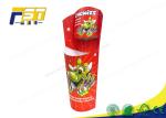 Floor POP UP Cardboard Dump Bins Display Stand Custom Advertising For Supermarke