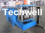 16 Forming Station Aluminium Portable Gutter Machine For Rainwater Half Round