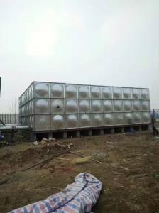 China Customized 300 Gallon SS Stainless Steel Water Tank Thermal Insulated wholesale
