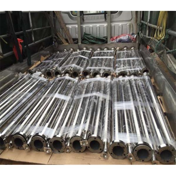 Indoor Stainless Steel Staircases glass Railing Post satin finish made in China