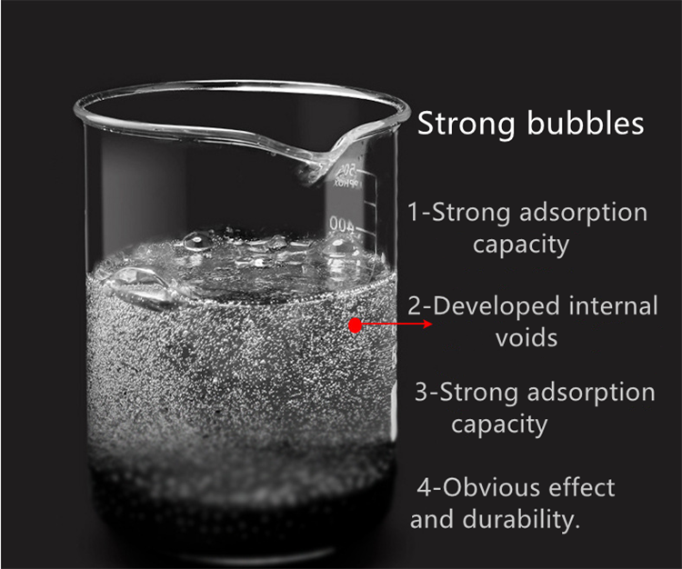 Jacobi Activated Carbon Pellet Adsorbent 1mm-8mm Columnar Active Charcoal Surfactant