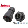 Buy cheap IP68 3 Pin Wire To Board 20A Waterproof Connectors Black Color For LED Display from wholesalers