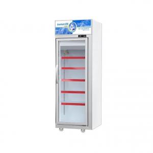 China -18 ~ 22℃ Commercial Upright Glass Door Freezer For Meat Chicken / Ice Cream wholesale