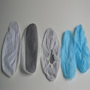 China PP Disposable Shoe Cover Anti Skid Disposable Footwear Non Woven Waterproof wholesale
