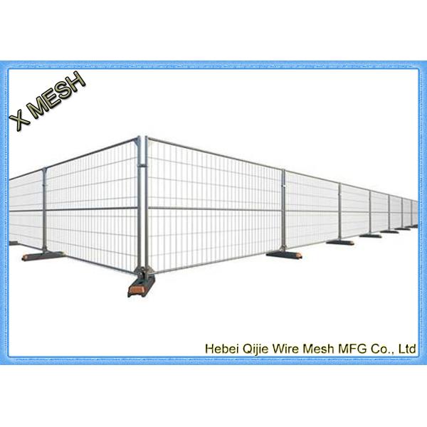 Hot Dipped Galvanized Welded Temporary Fence High Security , Removable Performance
