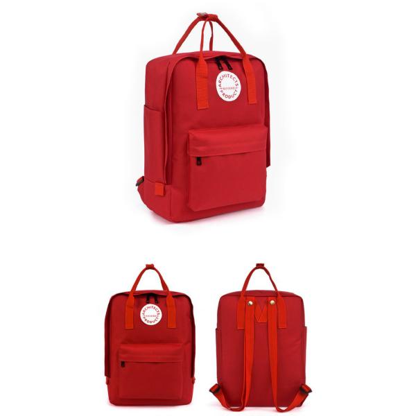 Candy Color Casual Backpack Bags For Girls , Women Custom Logo Backpacks