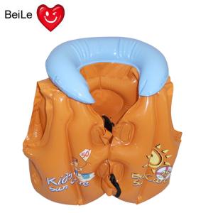 China PVC inflatable CHILDREN swimming vest wholesale