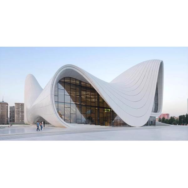 Durable Color Powder Or PVDF Coated Aluminium Panels For Curtain Wall Cladding And Decoration