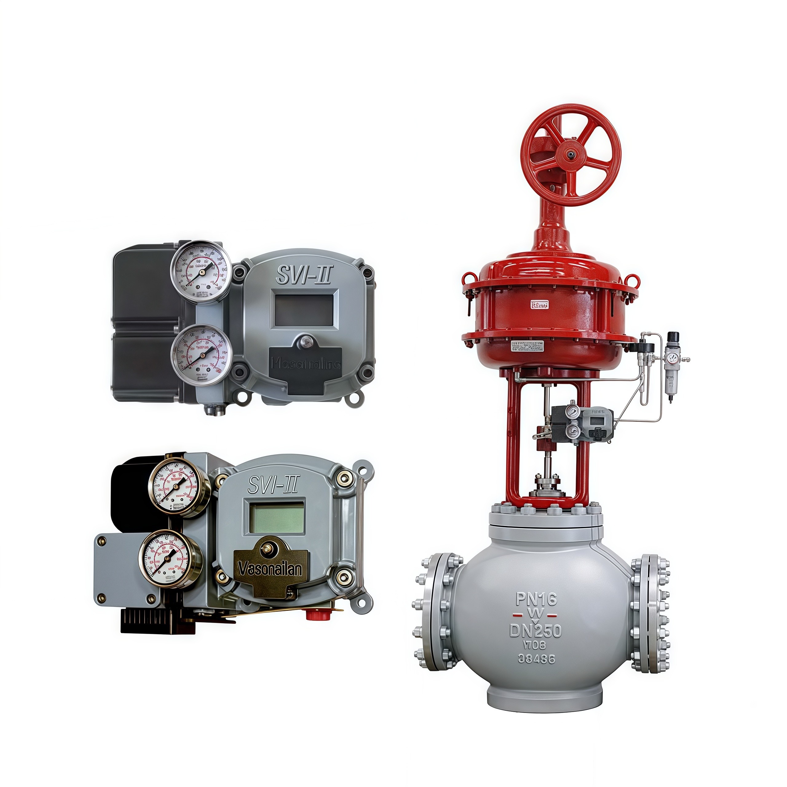 China Original Masoneilan SVI2 Smart Valve Positioner China Pressure Balanced Single Seat Control Valve for Process Control wholesale