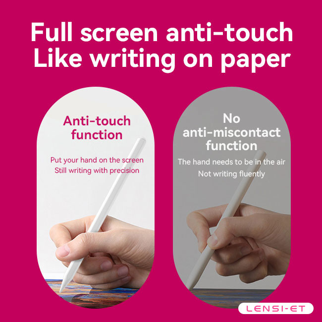 OEM ODM Active Capacitive Pen Touch Phone Stylus Pen For Ipad Wirelessly Charging