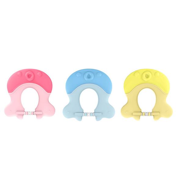 Octopus Shape Baby Bath Visor Printing , Plastic Toddler Shower Cap