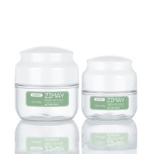 Refillable Empty Cosmetic Containers , Reusable Biodegradable Plastic Jars