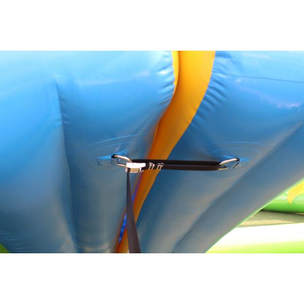 Factory Giant Colorful Floating Inflatable Water Park With Climbing Wall And Slides