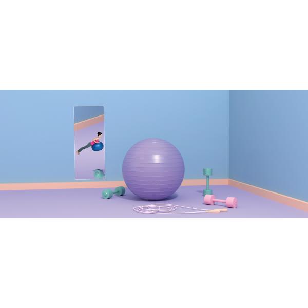 Dustproof 700Nits 2K Interactive Fitness Mirror Projected Capacitive Smart Workout Mirror