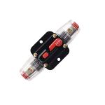 12V 24V Inline Fuse Car Audio Circuit Breaker Manual Reset Fuse Holder For