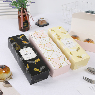 Quality 3.8cm 6 Holes Silk Printing Mini Cupcake Boxes for sale