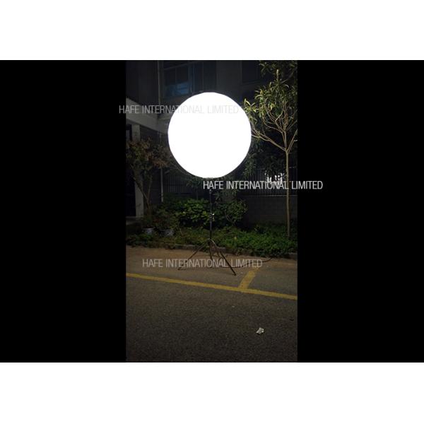 Events Stainless Steel Tripod Lighting Balloon Outdoor Illuminate For Car Exhibition