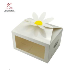 China Customized Logo Cupcake Packaging Boxes for Cake Box Printing wholesale