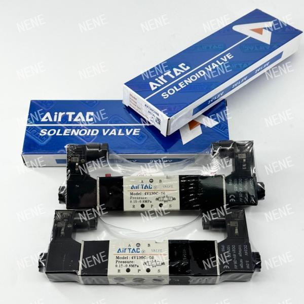 Electron Magnetic Valve 4V130P-06 AIRTAC For Precise Air Control In 0.15 To 0.8 MPa Pressure Range