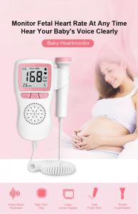 China Portable Doppler Monitor Fetal Doppler Machine Baby Heartbeat Monitor For Pregnant Women wholesale
