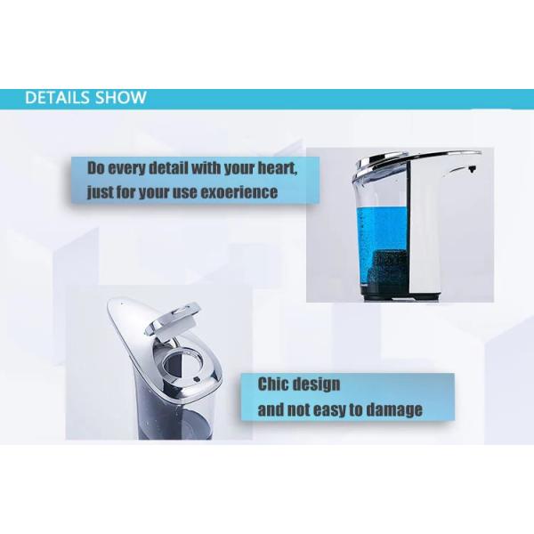 Touchless 480ml Deck Mounted Automatic Soap Dispenser