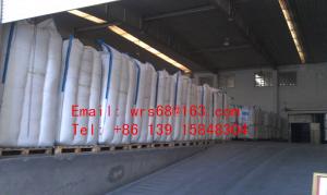China 1500kg Baffle Flexible super sack bags Q Bag , PP woven pp container bag wholesale
