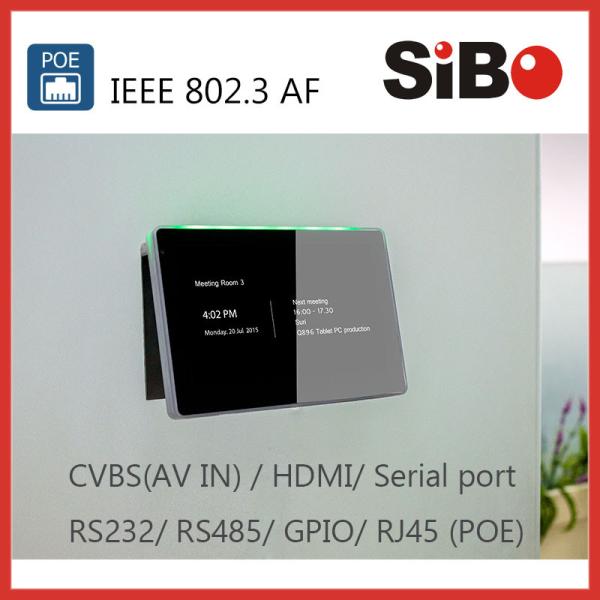 Quality Enhanced PoE Tablet PC with Controllable RGB LED Bar for sale